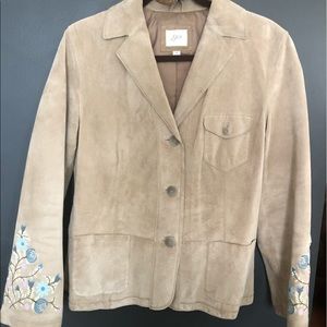 JJill suede leather jacket